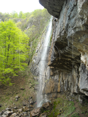 Водопад Боров камък, Екопътека Боров камък, Згориградска или Врачанска
