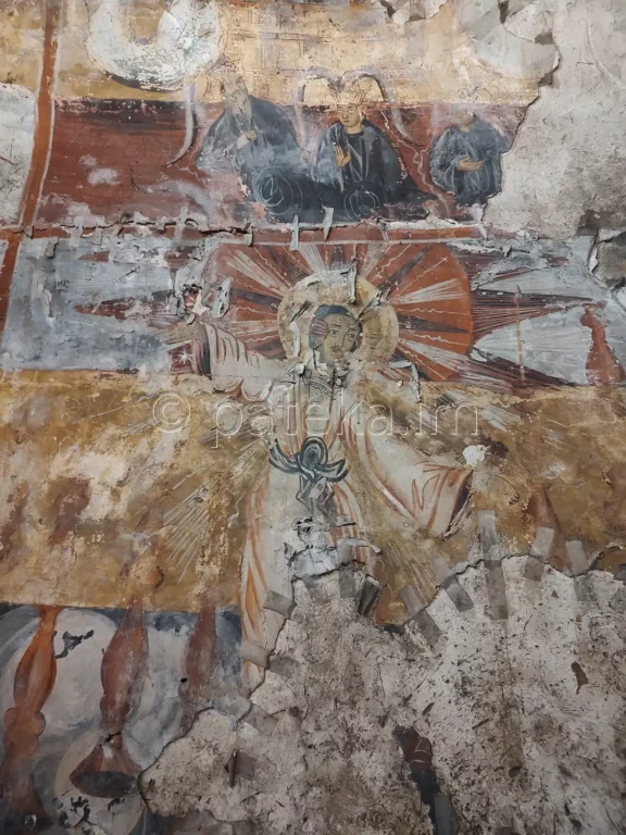 Стенописи в църквата на Искрецкия манастир