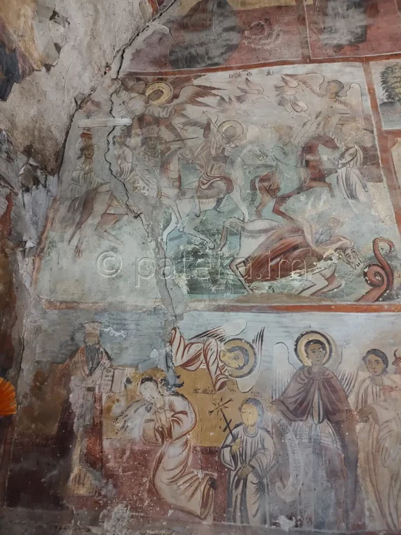 Стенописи в църквата на Искрецкия манастир