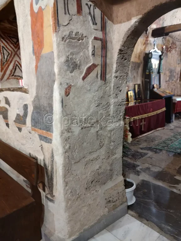 Стенописи в църквата на Искрецкия манастир