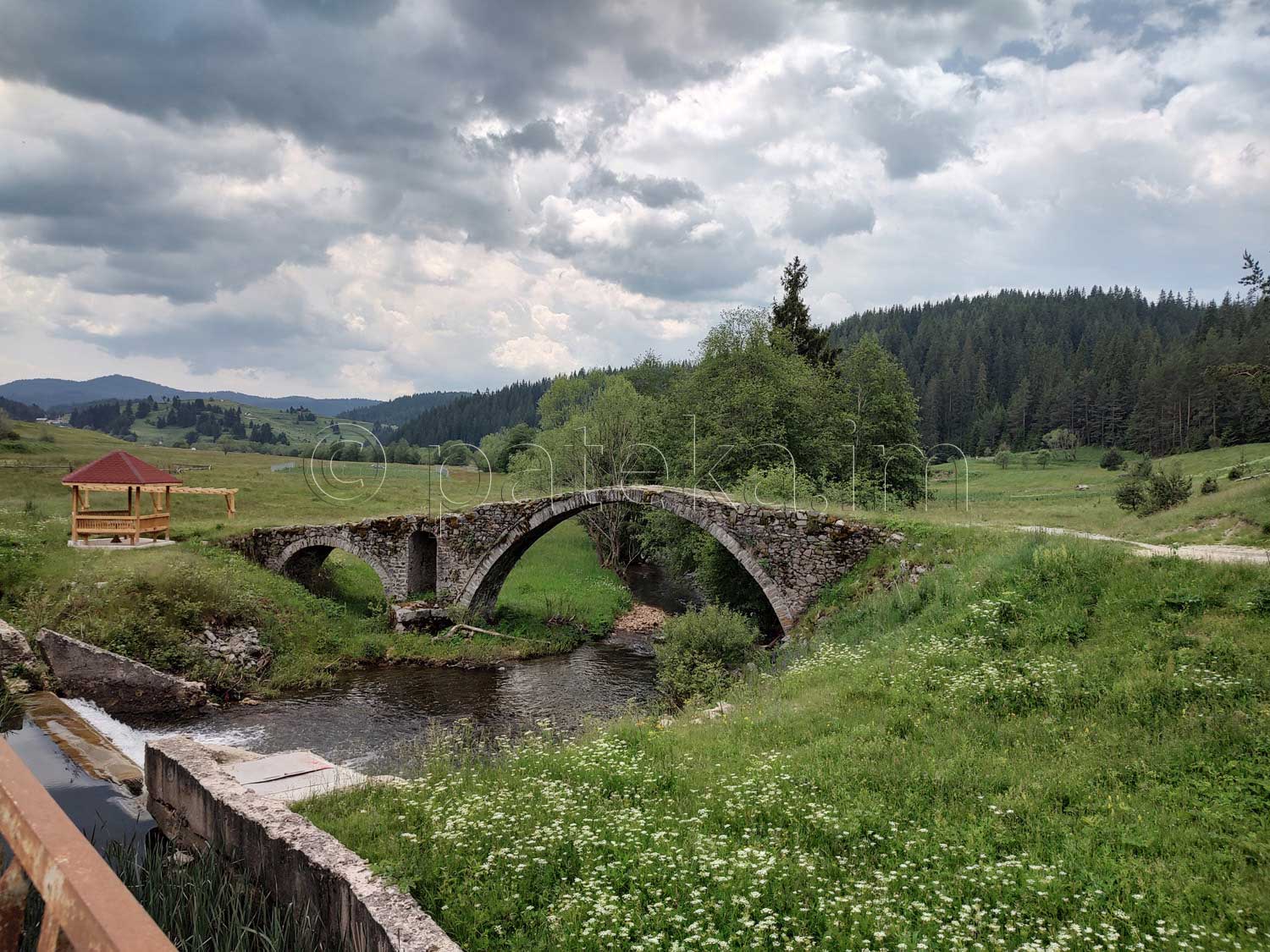 Римски мост Кемера край село Змеица 2022 02