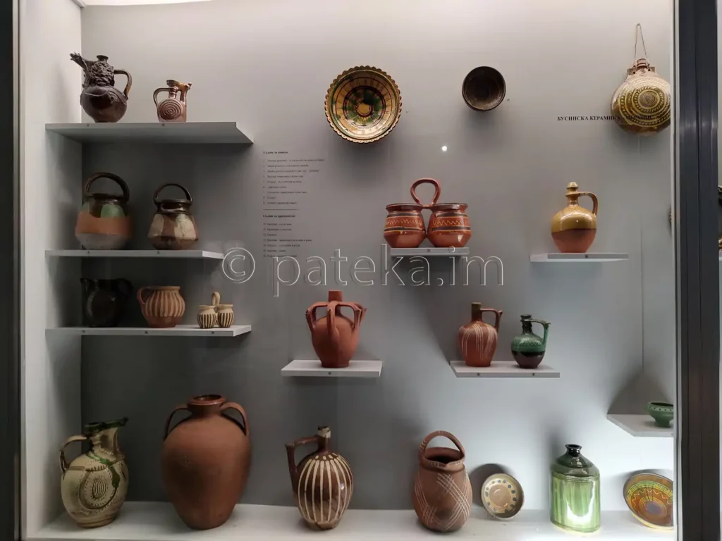 Етнографската експозиция в историческия музей в Перник