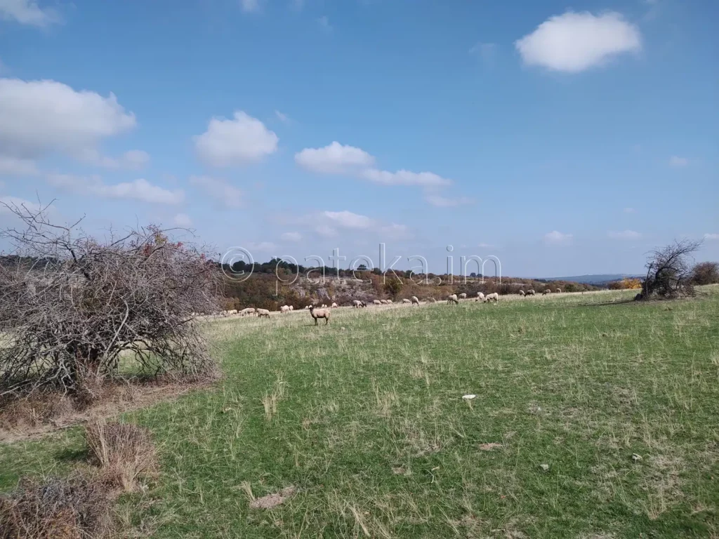 Поляната, от където започва спускането към Чуклите