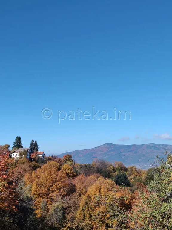 Гледки по маршрута за вековните секвои в местност Ючбунар край Кюстендил