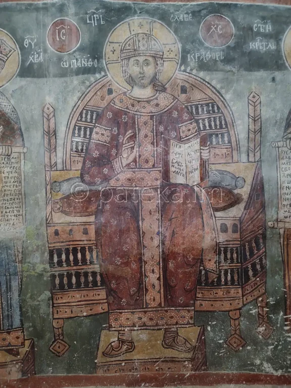 Стенописи в църквата на Бобошевския манастир