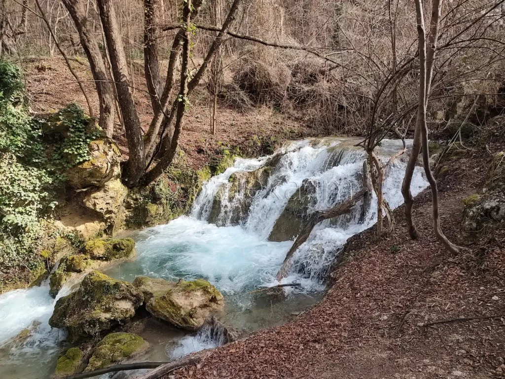 Малък воден пад в близост до Бачковския водопад