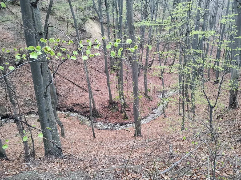 Река, която се преминава на оът за водопад Азовско падало