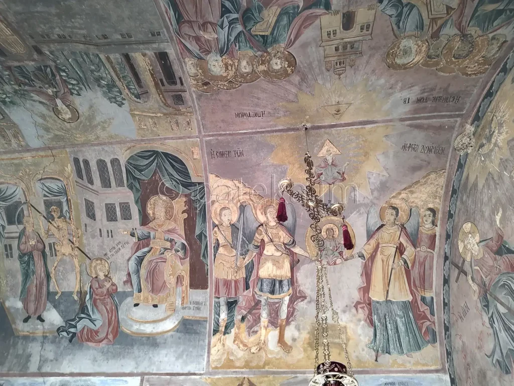 Стенописи в църквата Св. Архангели в Бачковския манастир