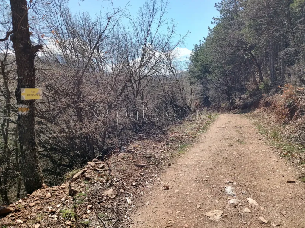 По маршрута за водопад Лястовичи вир