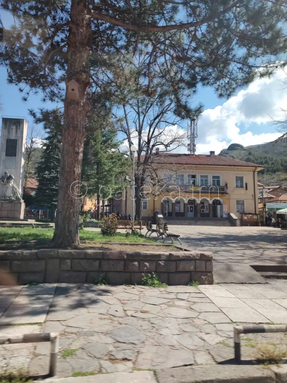 Читалището в центъра на с. Устина