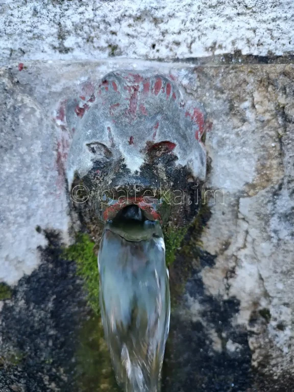 Чешма по маршрута за водопад Св. Богородица в края на с. Новаково