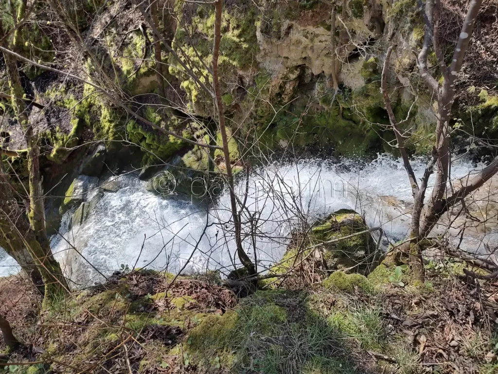 Водопад Св. Георги отгоре