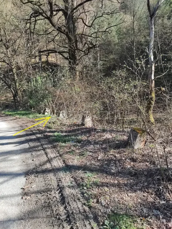 Пътеката до подножието на водопад Св. Георги започва от асфалтовия път в далечната част на завоя