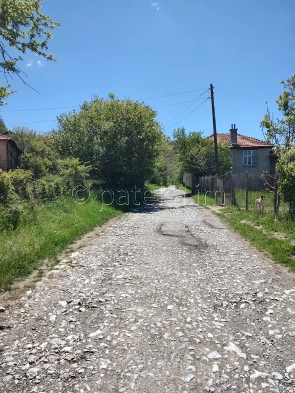 Пътят през Махала Клапаровци на с. Цървеняно по маршрута за връх Виден