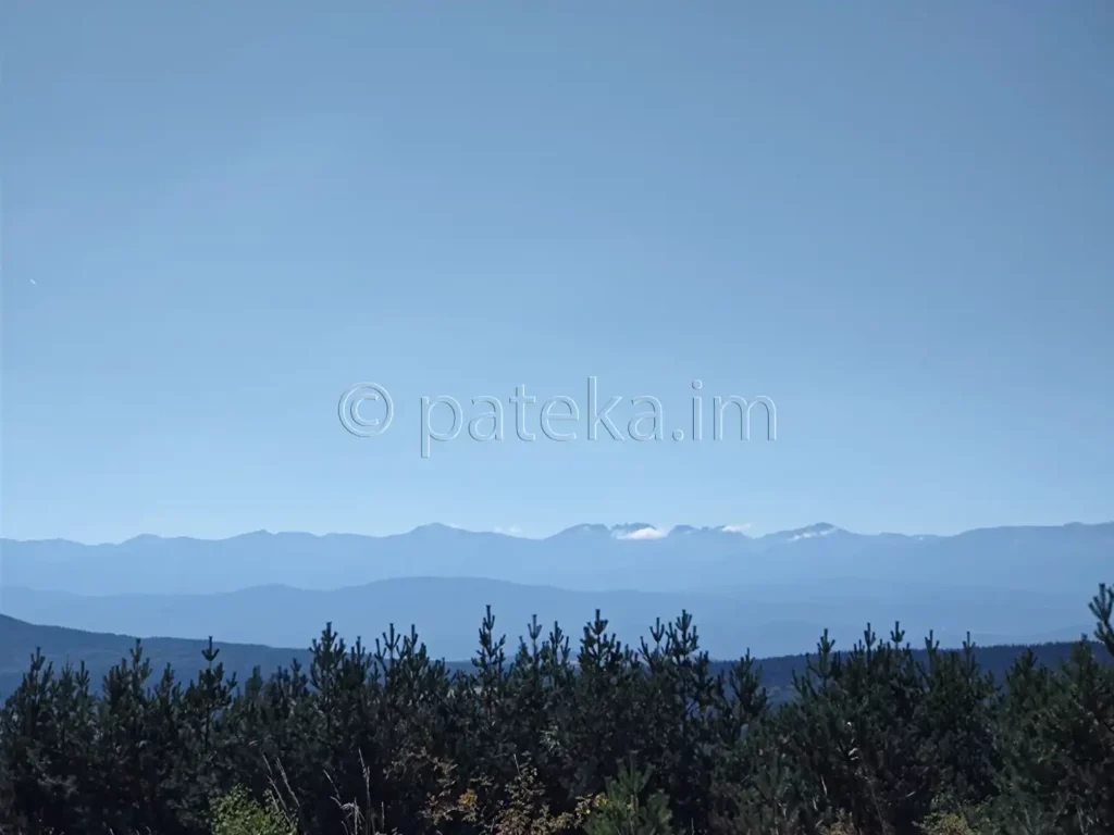 Гледка към Рила от Витоша